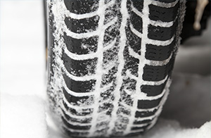 Essai de pneus d'hiver