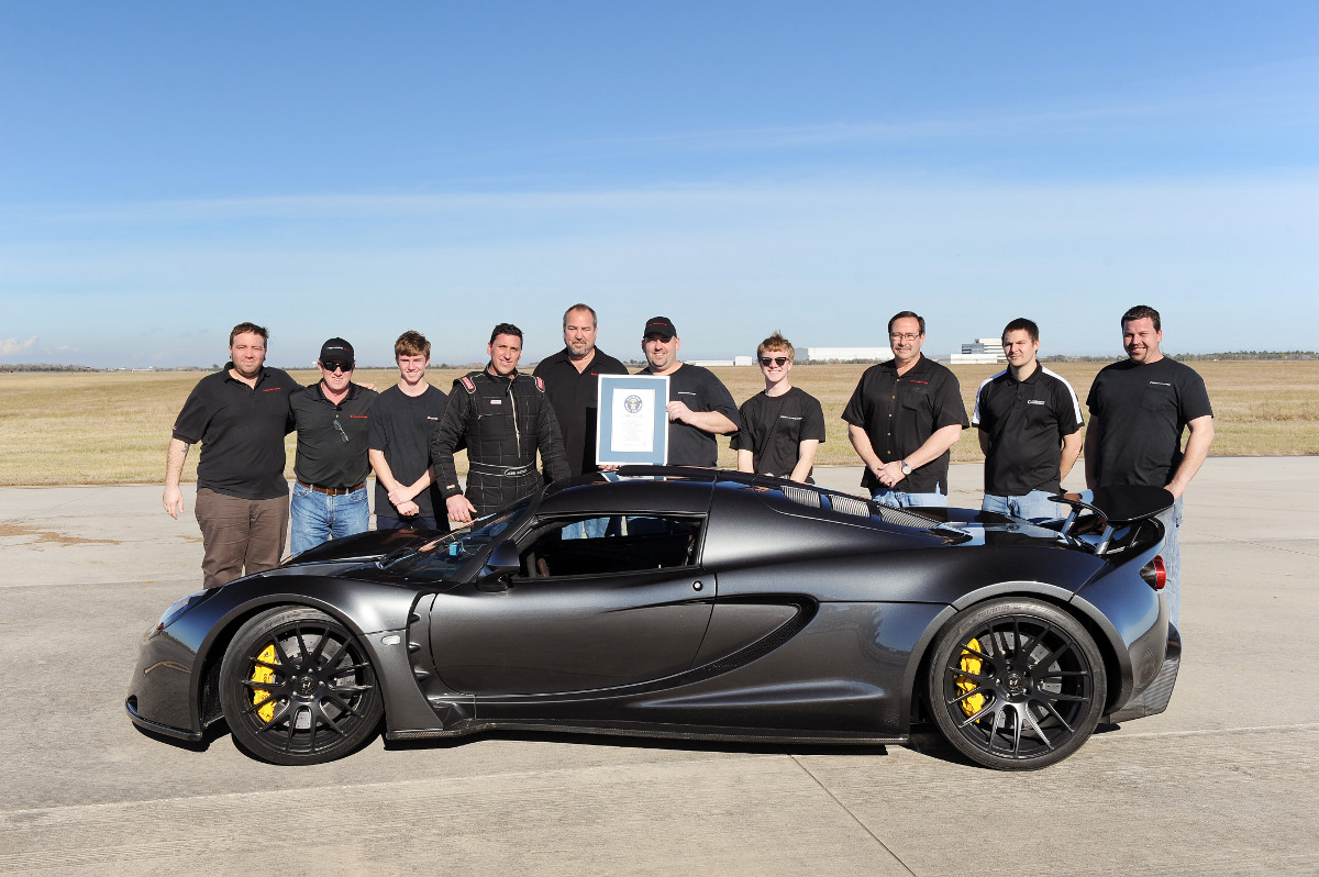 Hennessey Venom GT: Neuer Guinnes-Weltrekord im Sprint