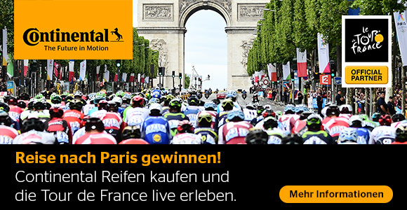Mit ReifenDirekt.de und Continental die Tour de France live erleben