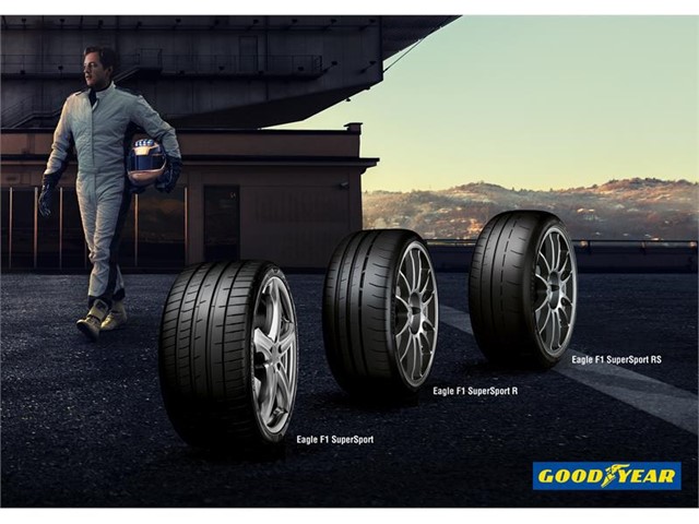 Nová řada pneumatik od Goodyear pro silniční a závodní tratě