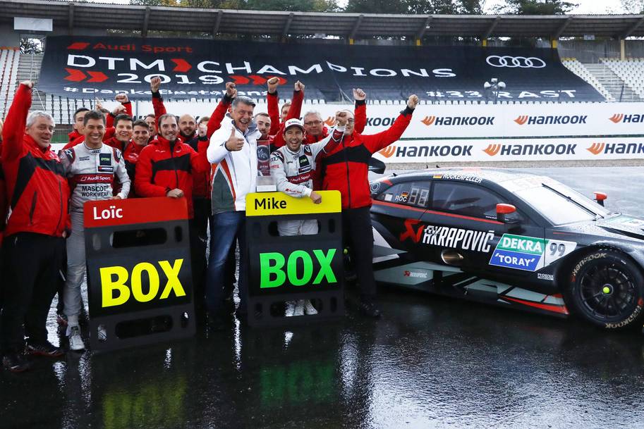 Das Audi Sport Team Phoenix ist bei der DTM sehr erfolgreich in der Boxengasse
