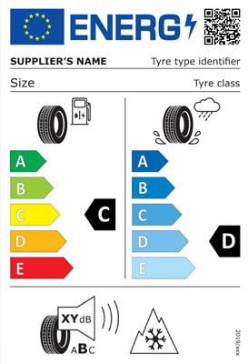 Etichettatura UE pneumatici